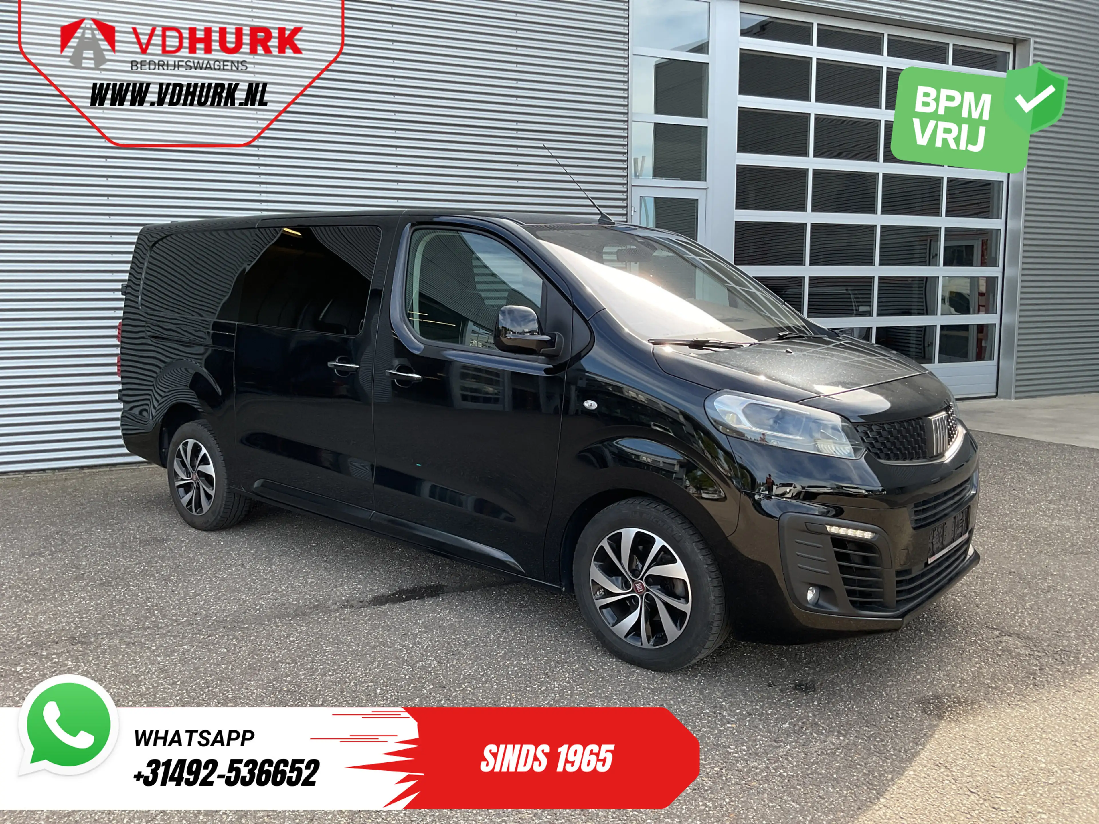 Fiat Scudo 2.0 MJ 180 pk Aut. DC Dubbel Cabine Xenon/ 2x Schu
