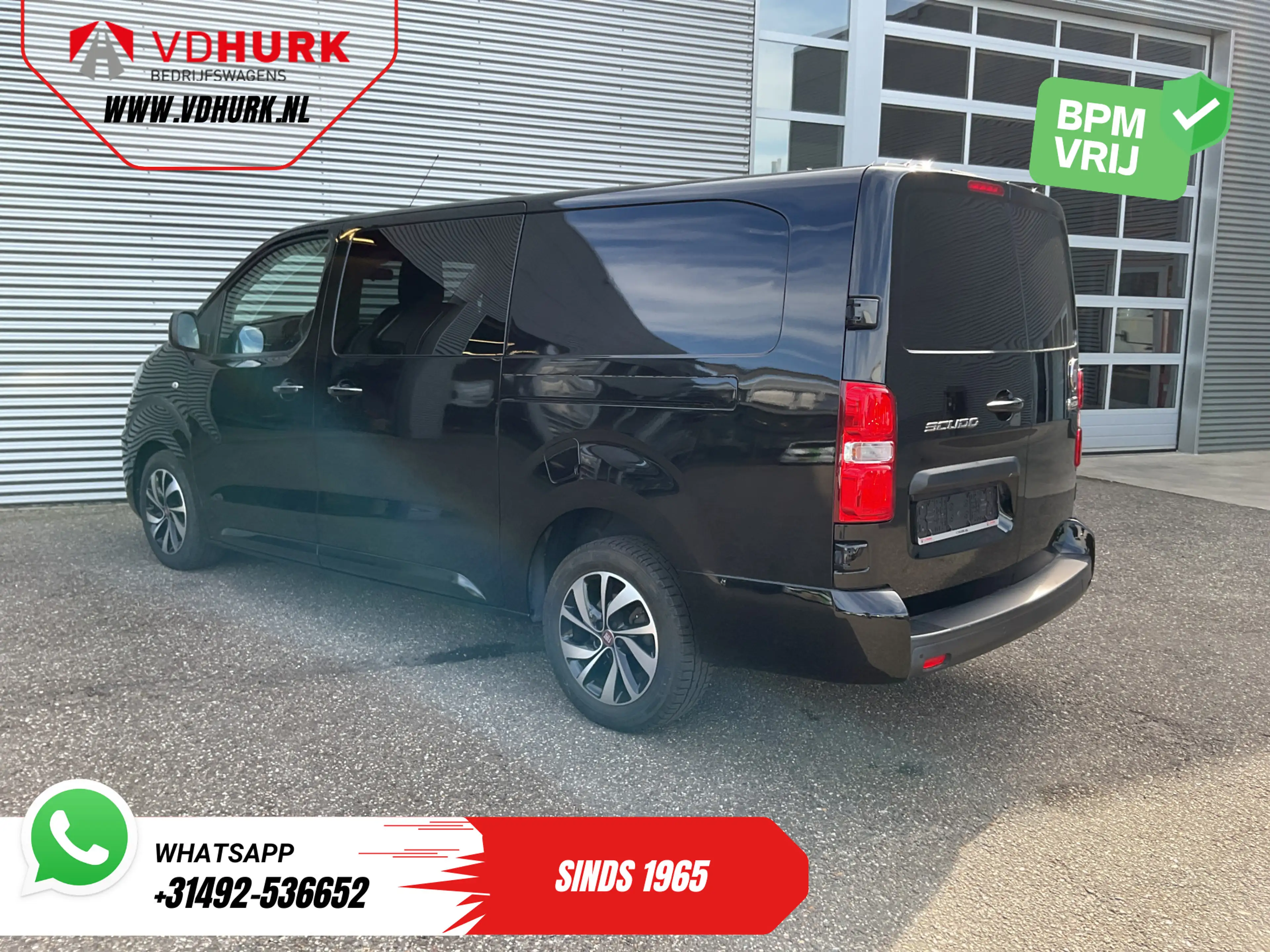 Fiat Scudo 2.0 MJ 180 pk Aut. DC Dubbel Cabine Xenon/ 2x Schu — photo 2
