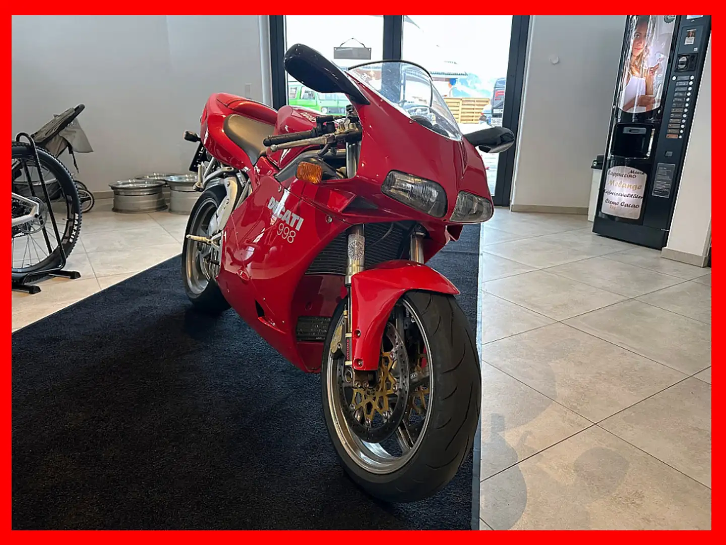 Ducati 998 998 Biposto Testastretta* Sammlerzustand* FINANZIE Czerwony - 1