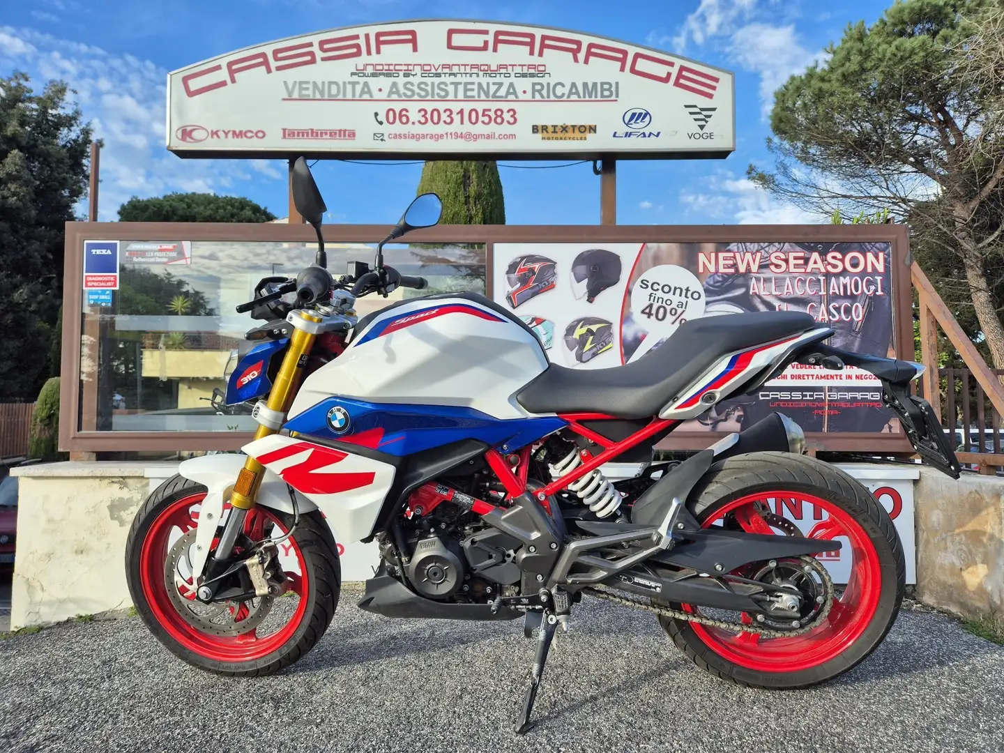 BMW G 310 R Wit - 2