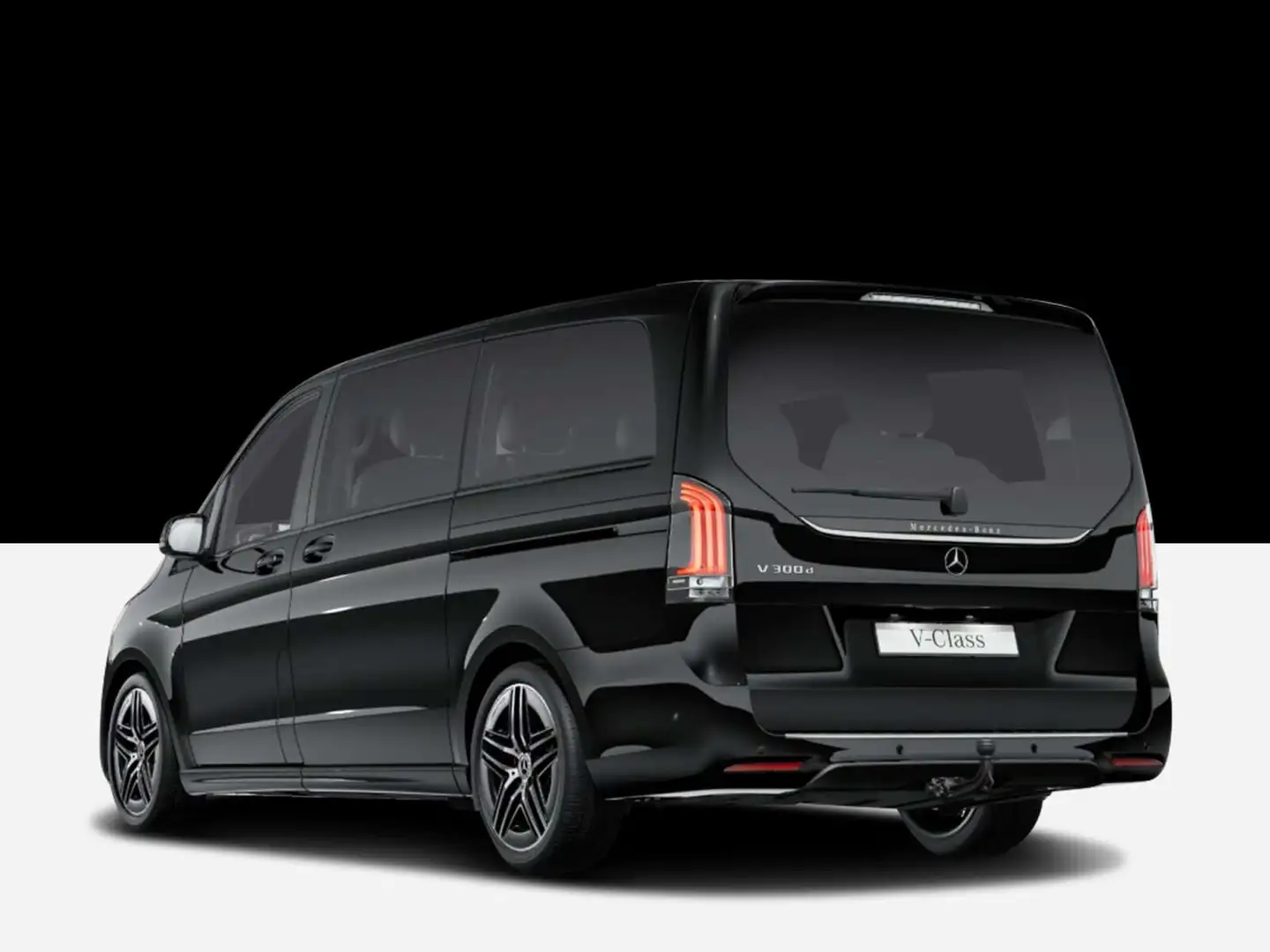 Mercedes-Benz V 300 V 300 d AVANTGARDE Lang  AMG Line/Basic/Navi/Klima Zwart - 2