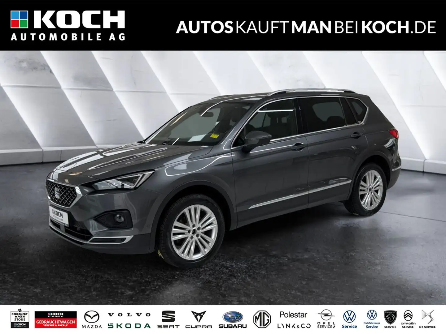 SEAT Tarraco 2.0 TDI DSG 4Drive Xcellence AHK PANO PDC Grau - 1
