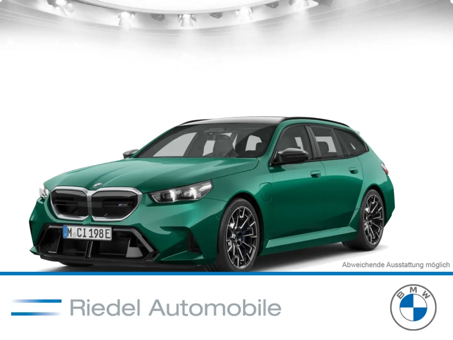 BMW M5 Plug-In Hybrid Touring xDrive Navi Leder Glasdach Vert - 1