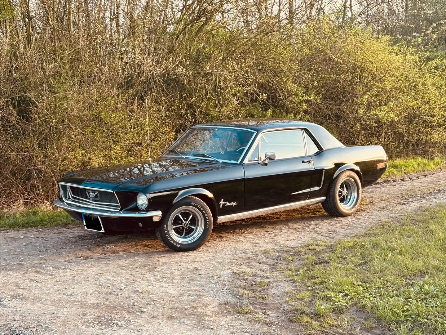 Ford Mustang 1968 Mustang Coupe schwarz/schwarz Noir - 1