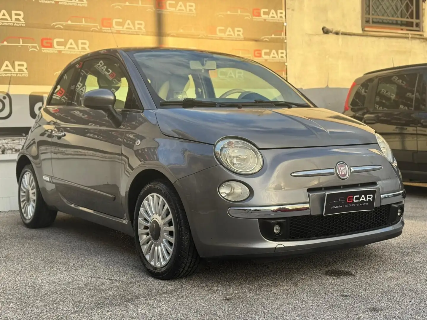 Fiat 500 1.2 Lounge Grijs - 2