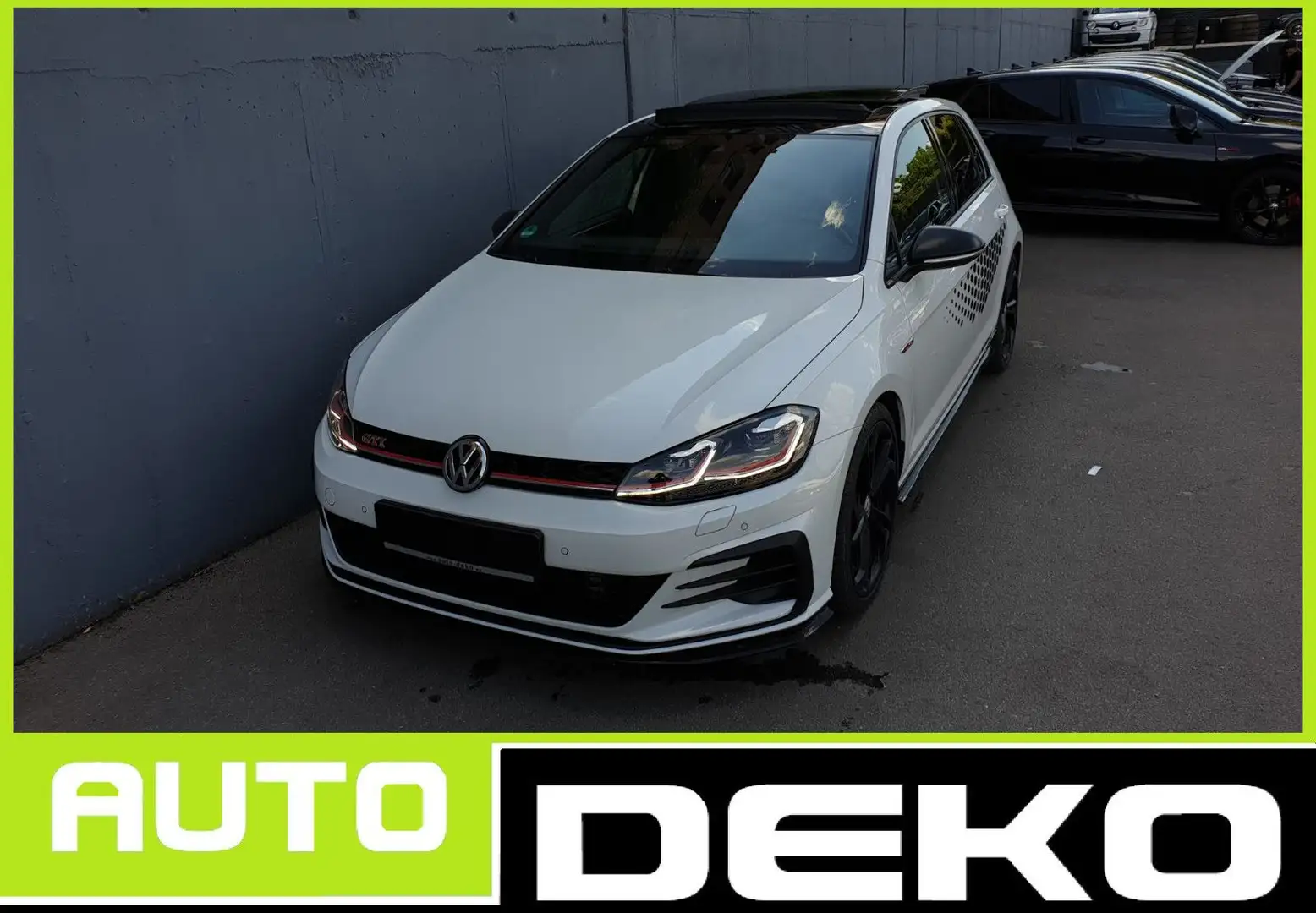 Volkswagen Golf GTI TCR DSG Pano/Virtual/ACC/K-less/Kamera Biały - 1