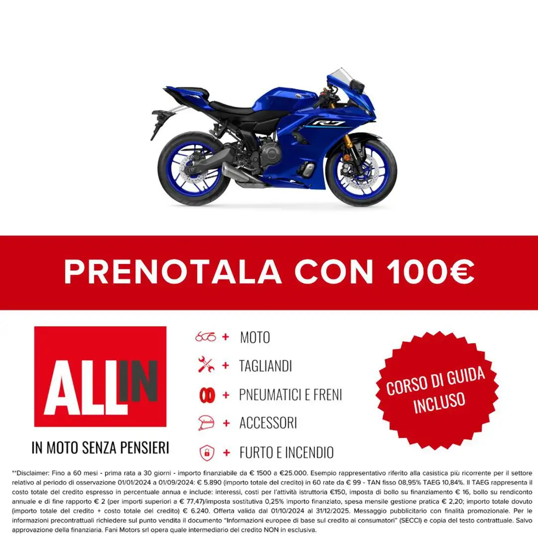 Yamaha YZF-R7 YZF R7 2026 Grigio - 2