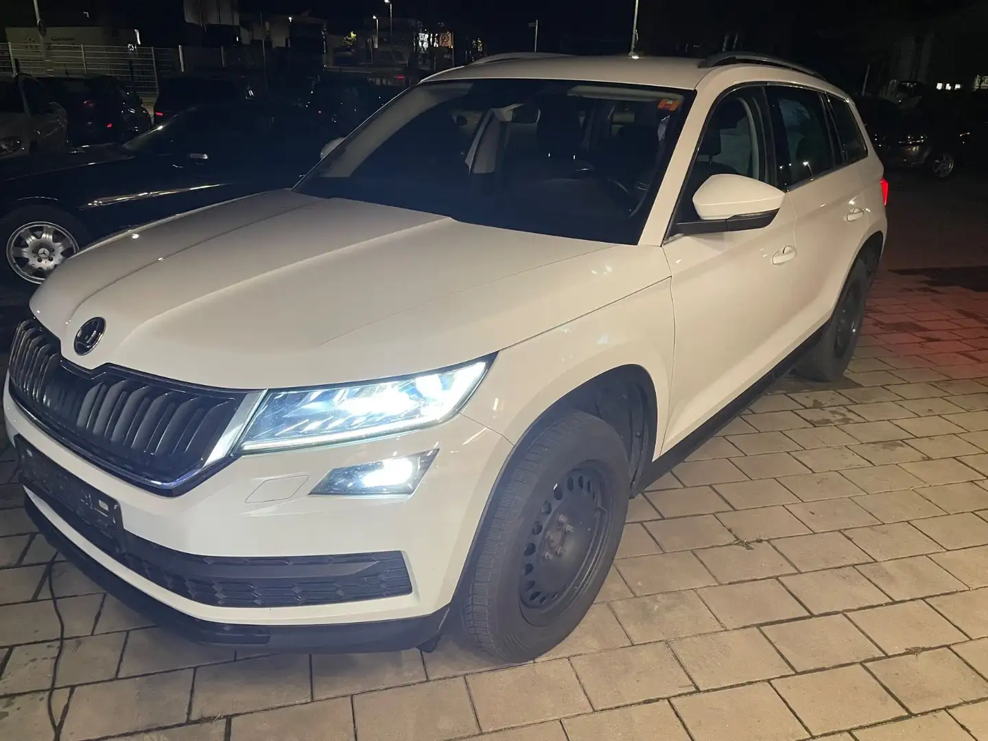 Skoda Kodiaq Style 4x4 2.0 TSI DSG NAVI AHK LED Weiß - 1