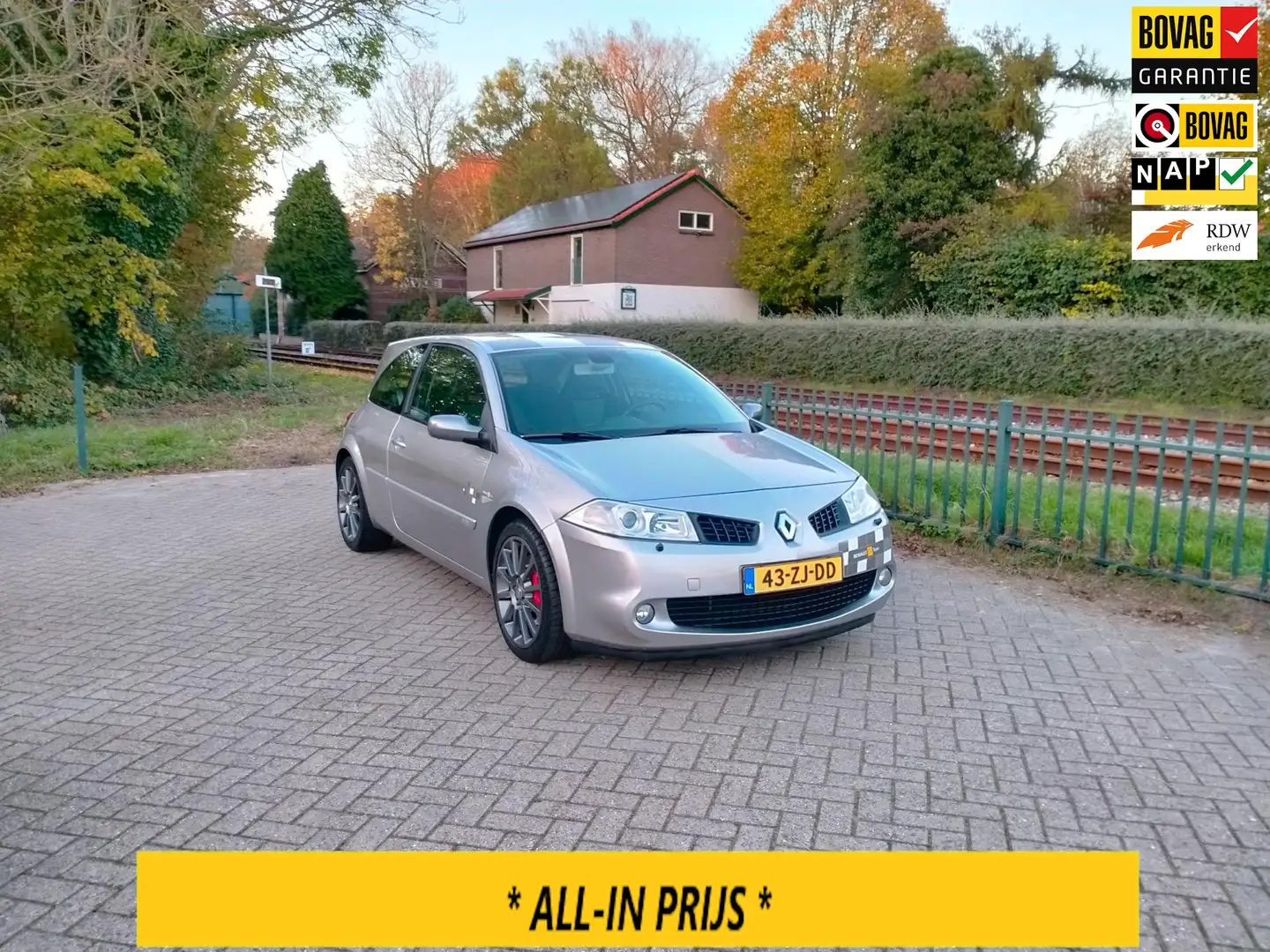 Renault Megane 2.0-16V T F1 Team R26 RS zeer netjes!! liefhebbers Grigio - 1