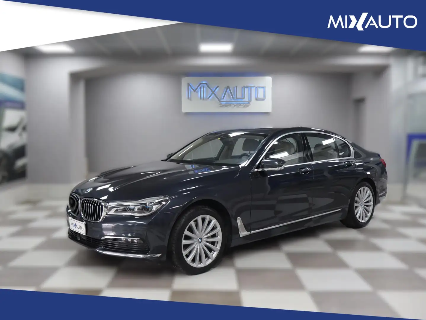 BMW 740 d xDrive Eccelsa AUT EU6 Grigio - 1