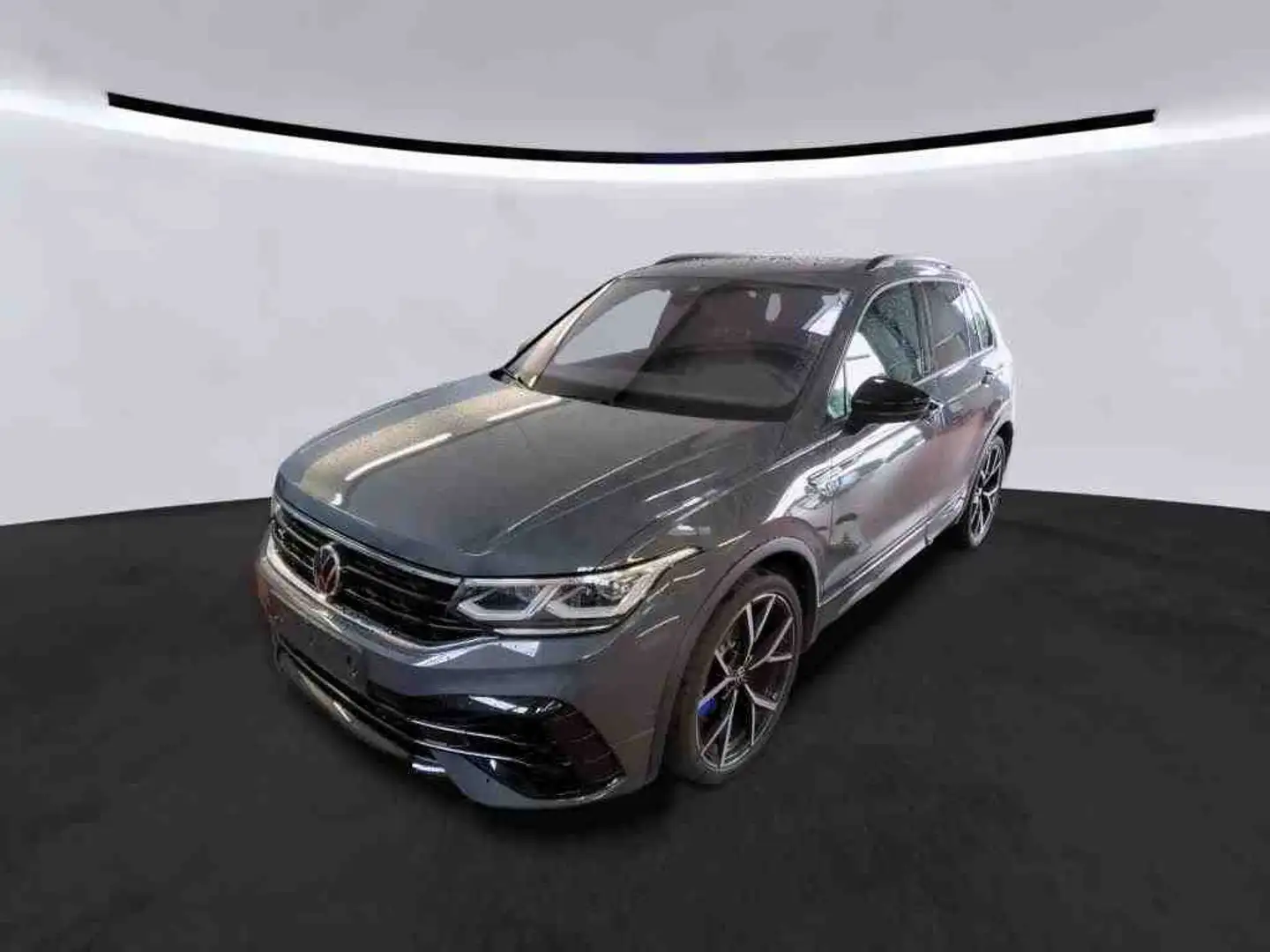Volkswagen Tiguan R BLACK STYLE LM21 LEDER PANO AHK HARMAN Grau - 2