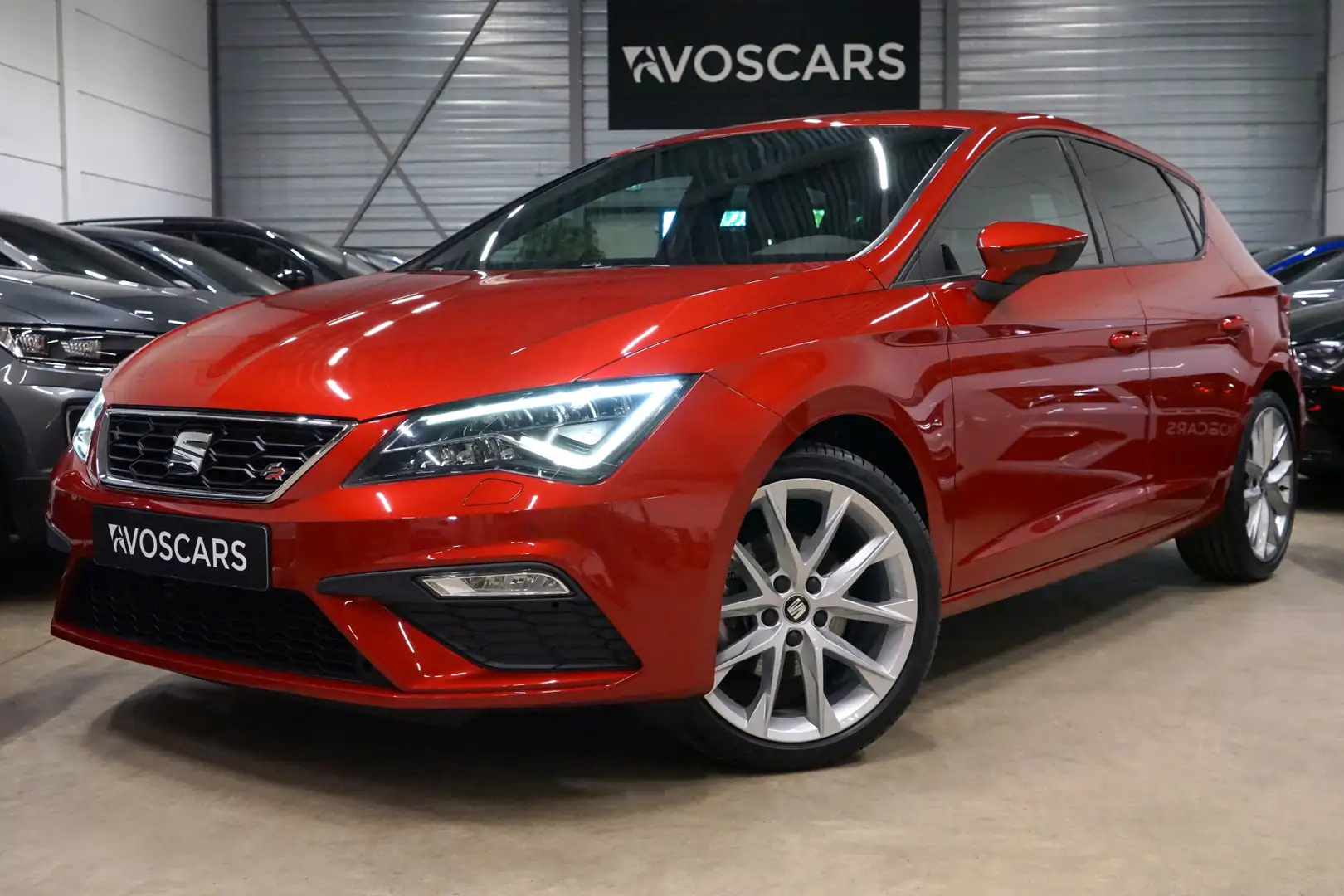 SEAT Leon 1.4 TSI FR DSG * Alcantara - LED - Camera - 18" - Rouge - 1