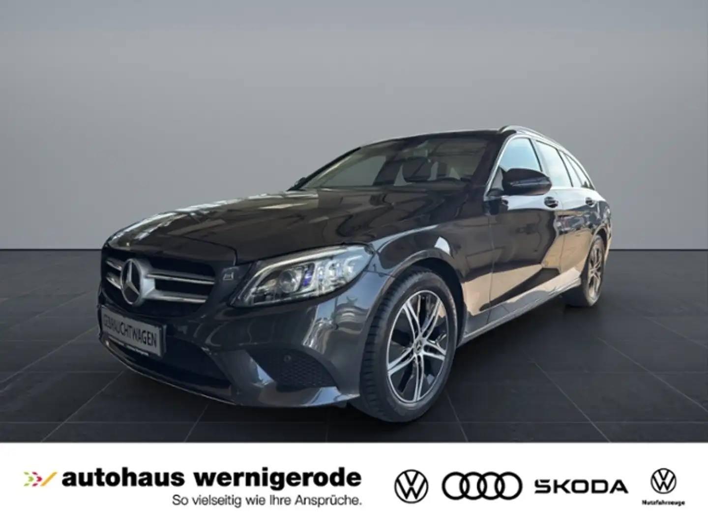 Mercedes-Benz C 450 C180T Av. *LED*AHK*Pano* Grau - 1