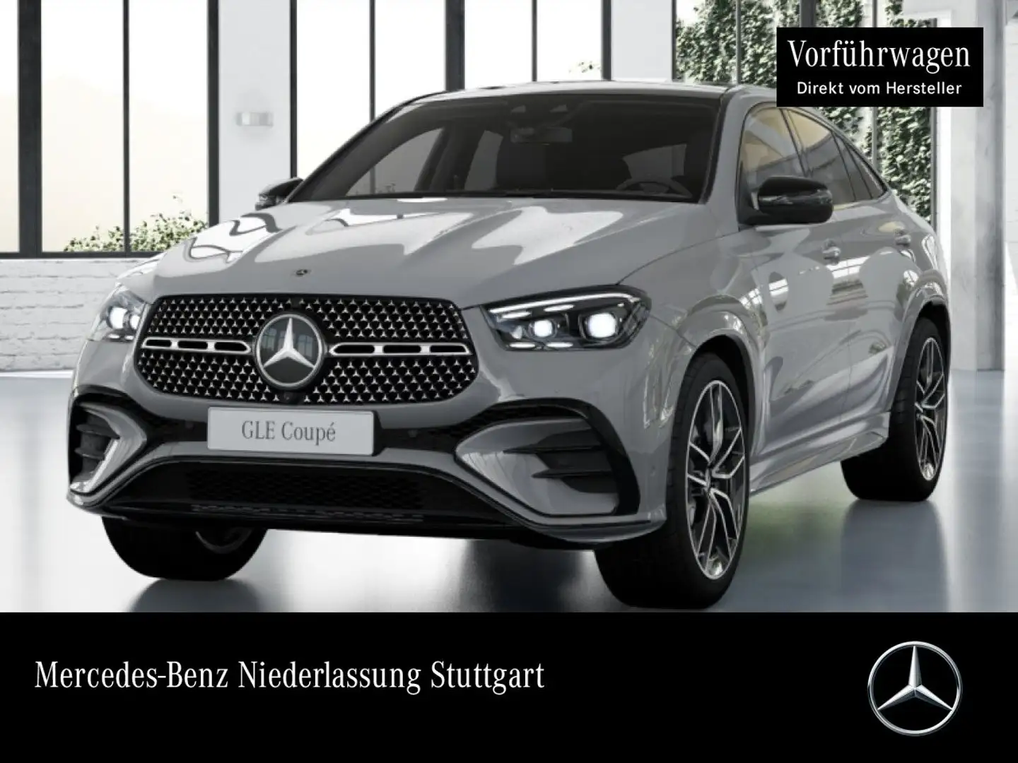 Mercedes-Benz GLE 450 d Coupé 4M AMG+NIGHT+PANO+360+AHK+22"+9G Grau - 1