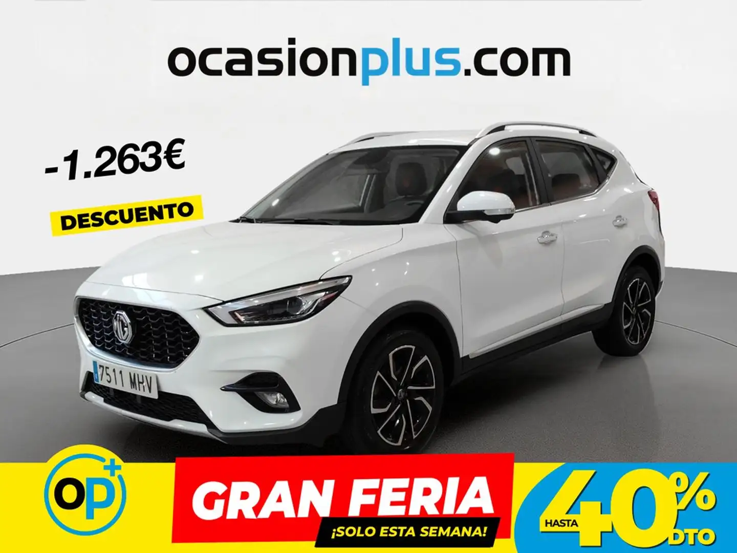 MG ZS 1.0 T-GDI Luxury 82kW Blanco - 1
