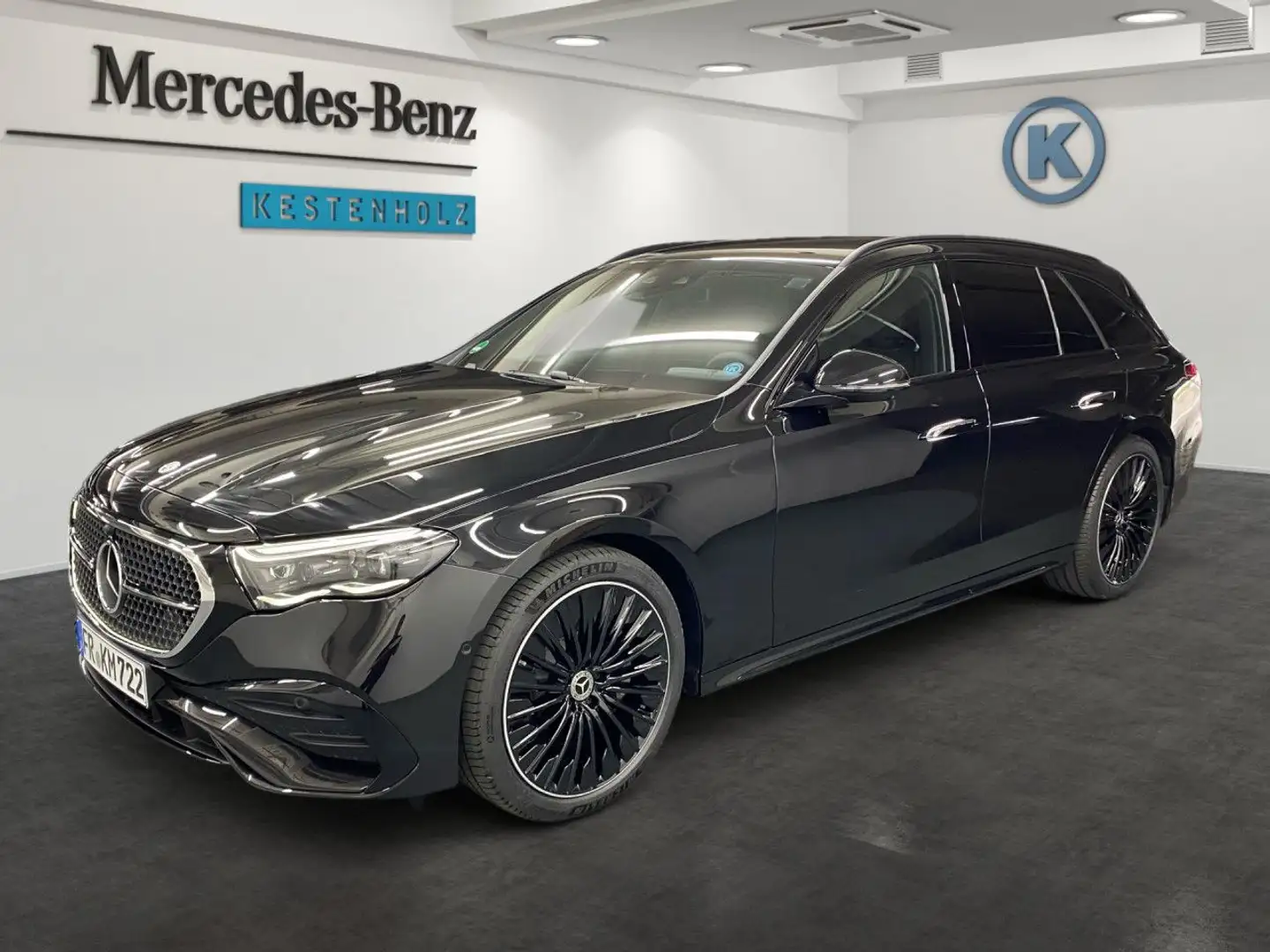 Mercedes-Benz E 220 d T Edition AMG+NIGHT+360°+AHK+KEYLESS Schwarz - 2