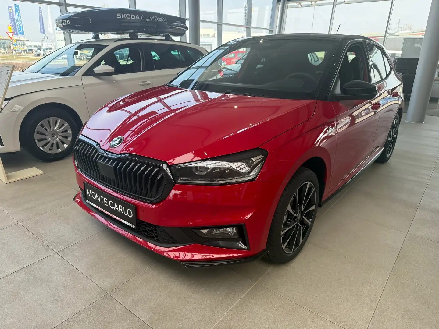 Skoda Fabia Monte Carlo TSI Rot - 1