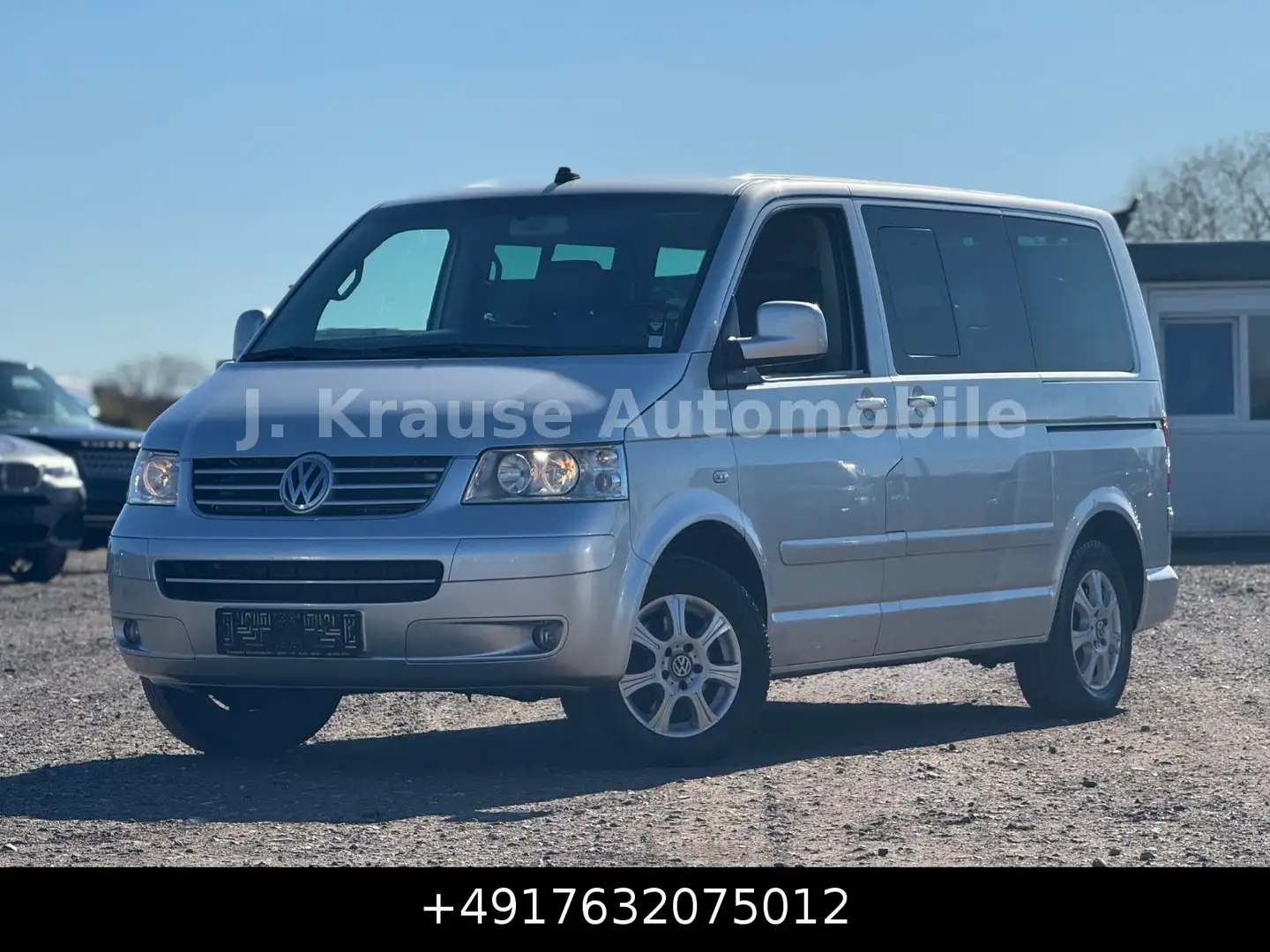 Volkswagen T5 Multivan Highline Automatik St.Hz. 7-Sitzer Silber - 1