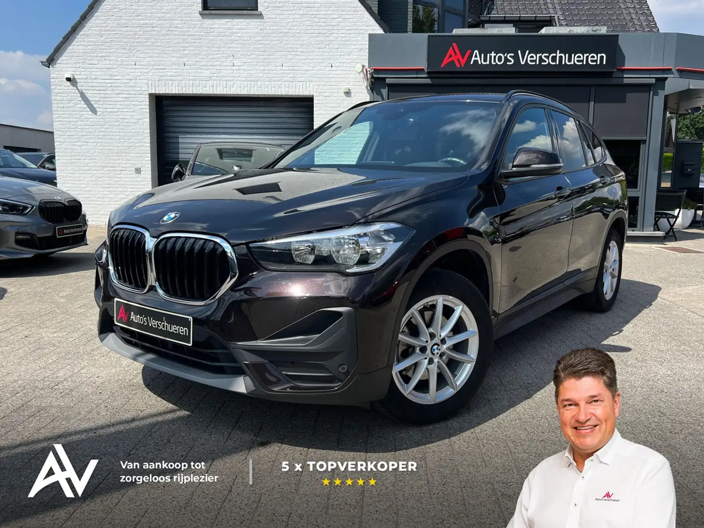 BMW X1 sDrive18i ** Head-Up | Ambient Light | Camera Zwart - 1
