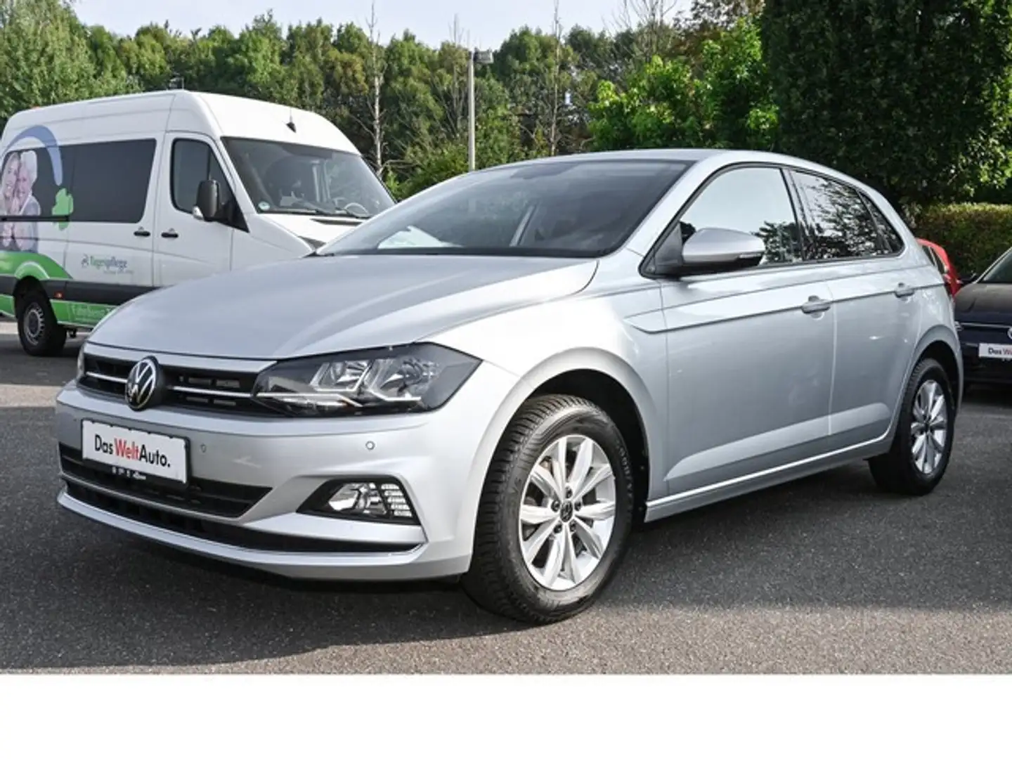 Volkswagen Polo Highline 1.0 TSI Navi DAB PDC Sitzh Grau - 1
