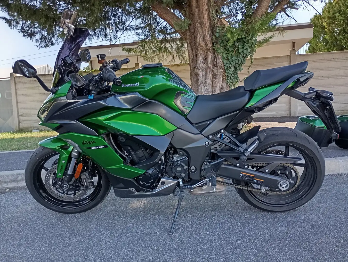 Kawasaki Ninja 1000SX tourer Vert - 1