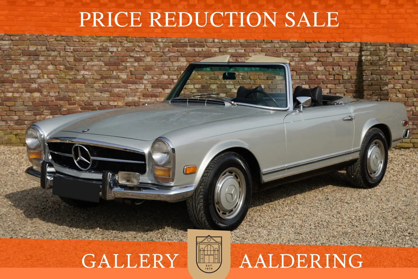 Mercedes-Benz SL 280 PRICE REDUCTION! Pagode Original condition, Nice d Negru - 1