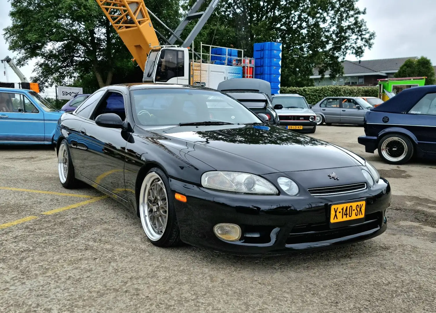 Toyota Toyota Soarer 1JZ GTE GTT VVTI - R154 5-spd swap Zwart - 1