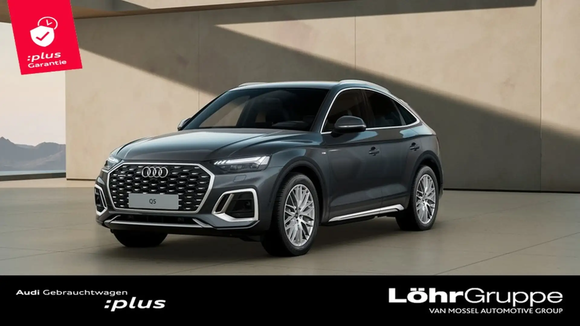 Audi Q5 Sportback 40 TFSI S line Matrix ACC AHK Kamera Grau - 1