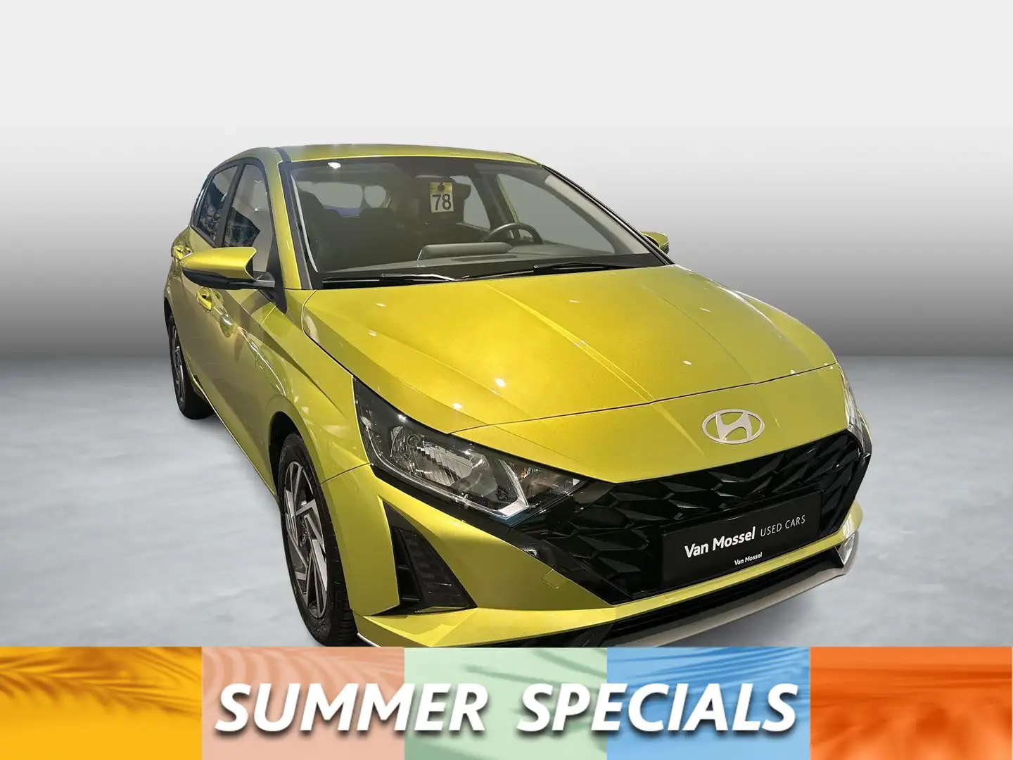 Hyundai i20 Jaune - 2