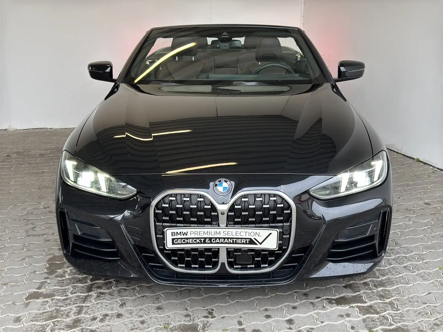 BMW 430 iA xDrive Cabrio M Sport LiveCock.ACC.DriveAs Schwarz - 1