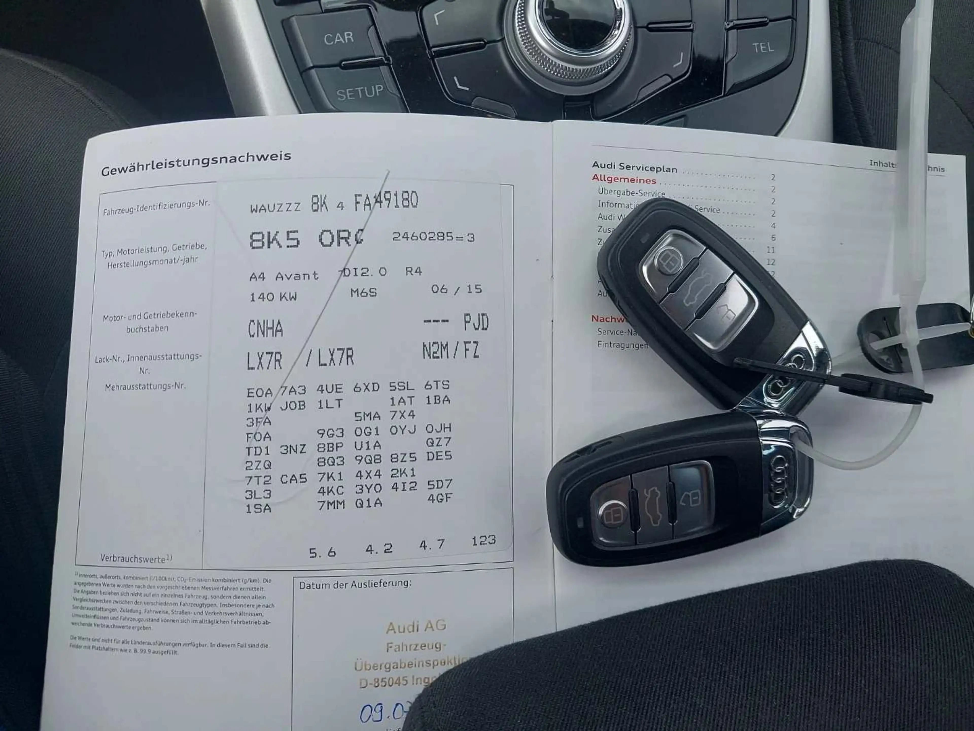 Audi A4 A4 Avant 2.0 TDI DPF Attraction 1.Hand "TÜV NEU" — photo 14
