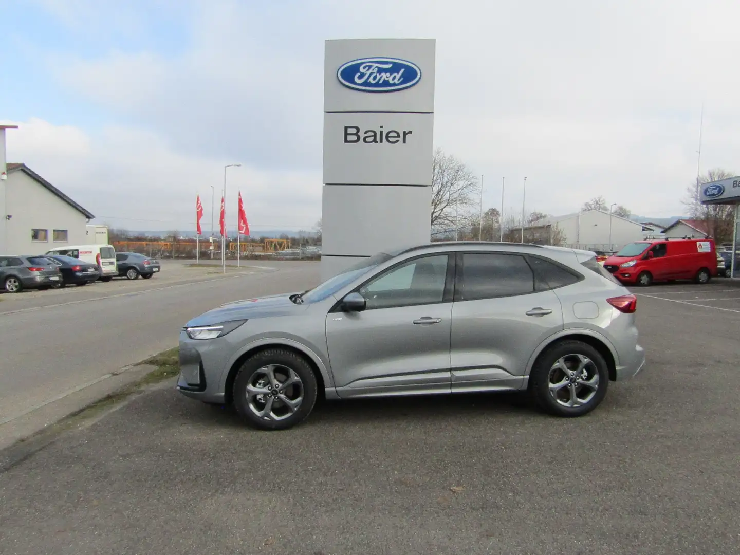 Ford Kuga ST-Line - Automatik/ACC/TWA/Key Free/AHK/Allwetter Silber - 1