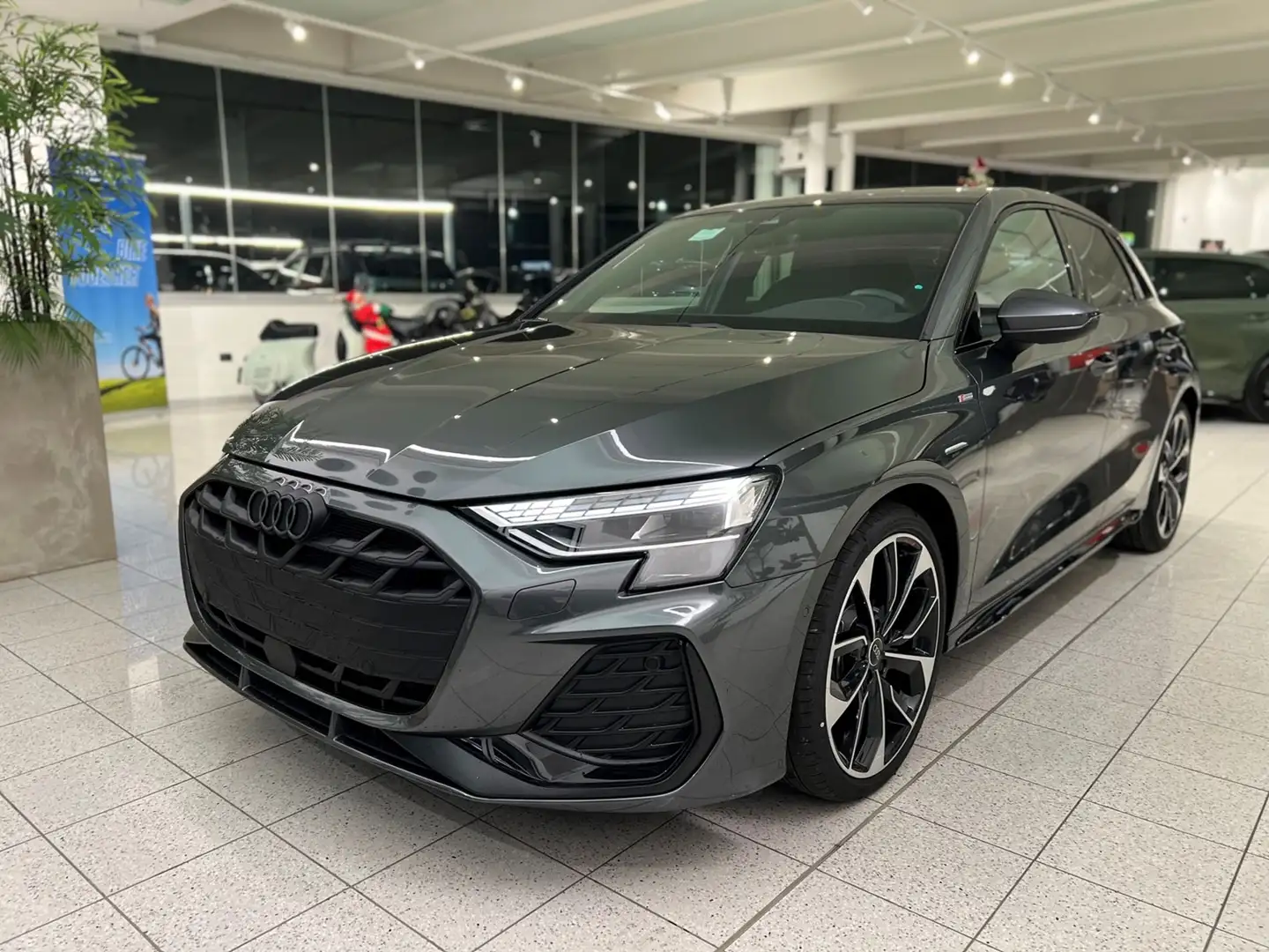 Audi A3 SPB 35 1.5 tfsi mhev S line s-tronic - TETTO! Grigio - 1