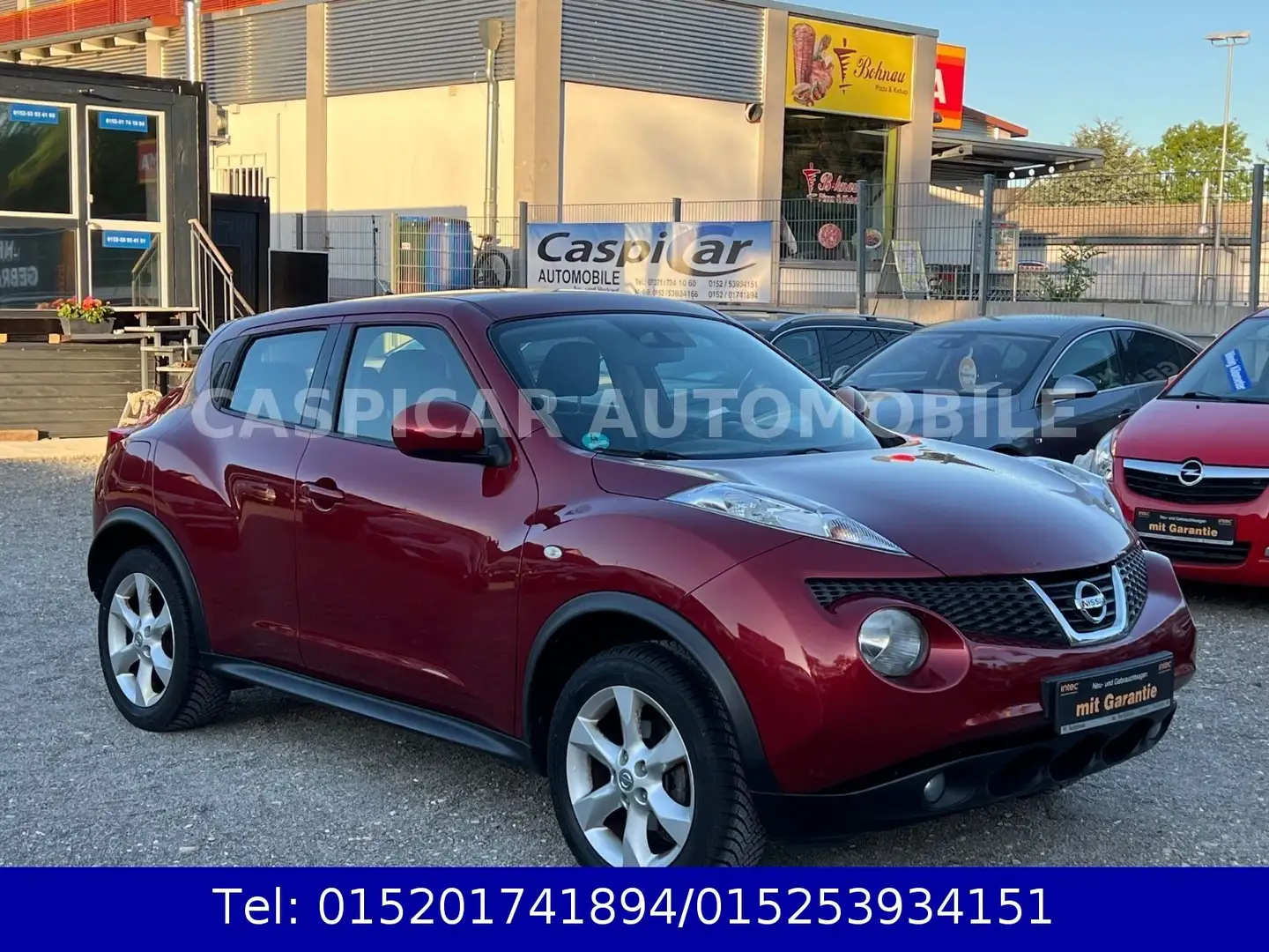 Nissan Juke 1,5 dCi Acenta,NAVI,KAMERA,8 FACH B.,1.HAND Rot - 1