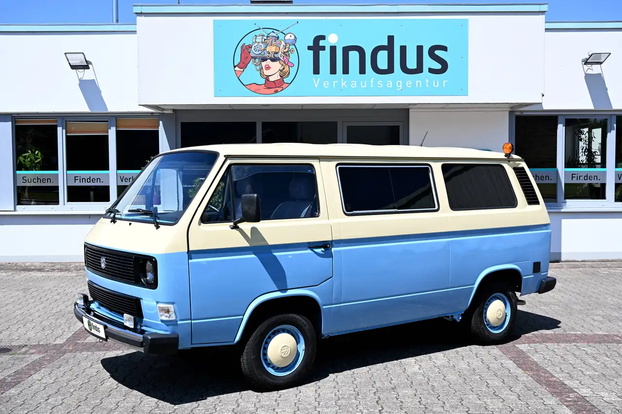 Volkswagen T3 Kombi Bulli Camper AHK Oldtimer H-Kennzeichen 1988, foto 1