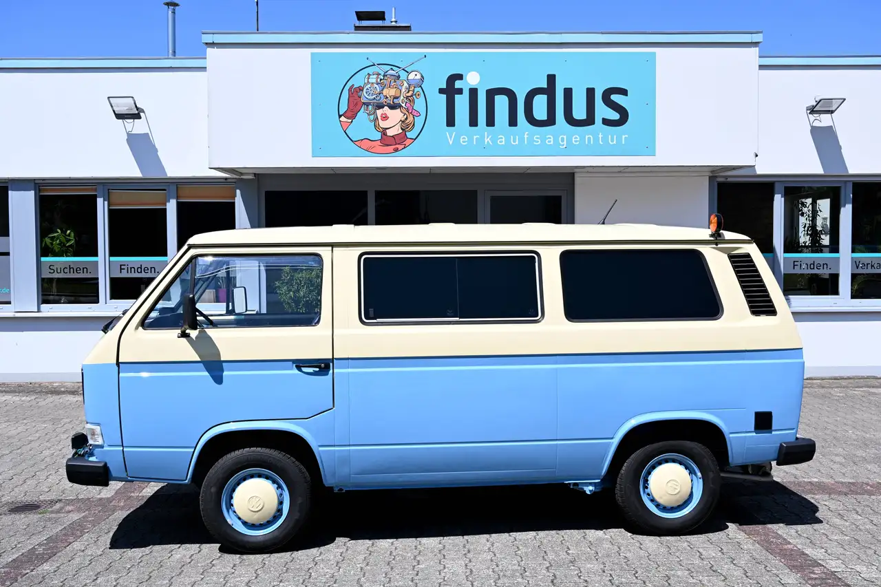 Volkswagen T3 Kombi Bulli Camper AHK Oldtimer H-Kennzeichen 1988, foto 2