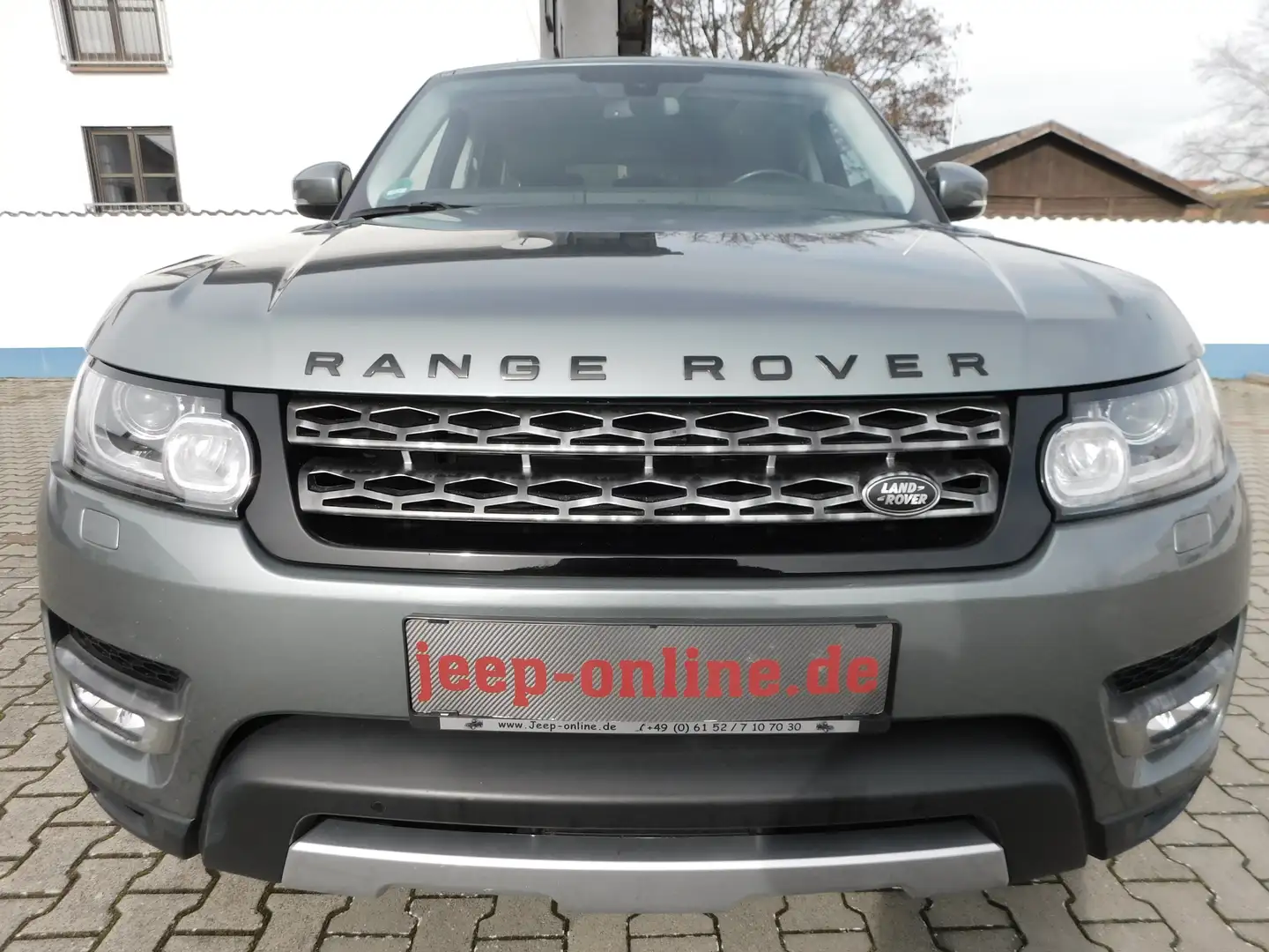 Land Rover Range Rover Sport HSE+Leder Oxford+Panorama+Kam.+AHK,1.Hd.S-Heftg., Grijs - 1
