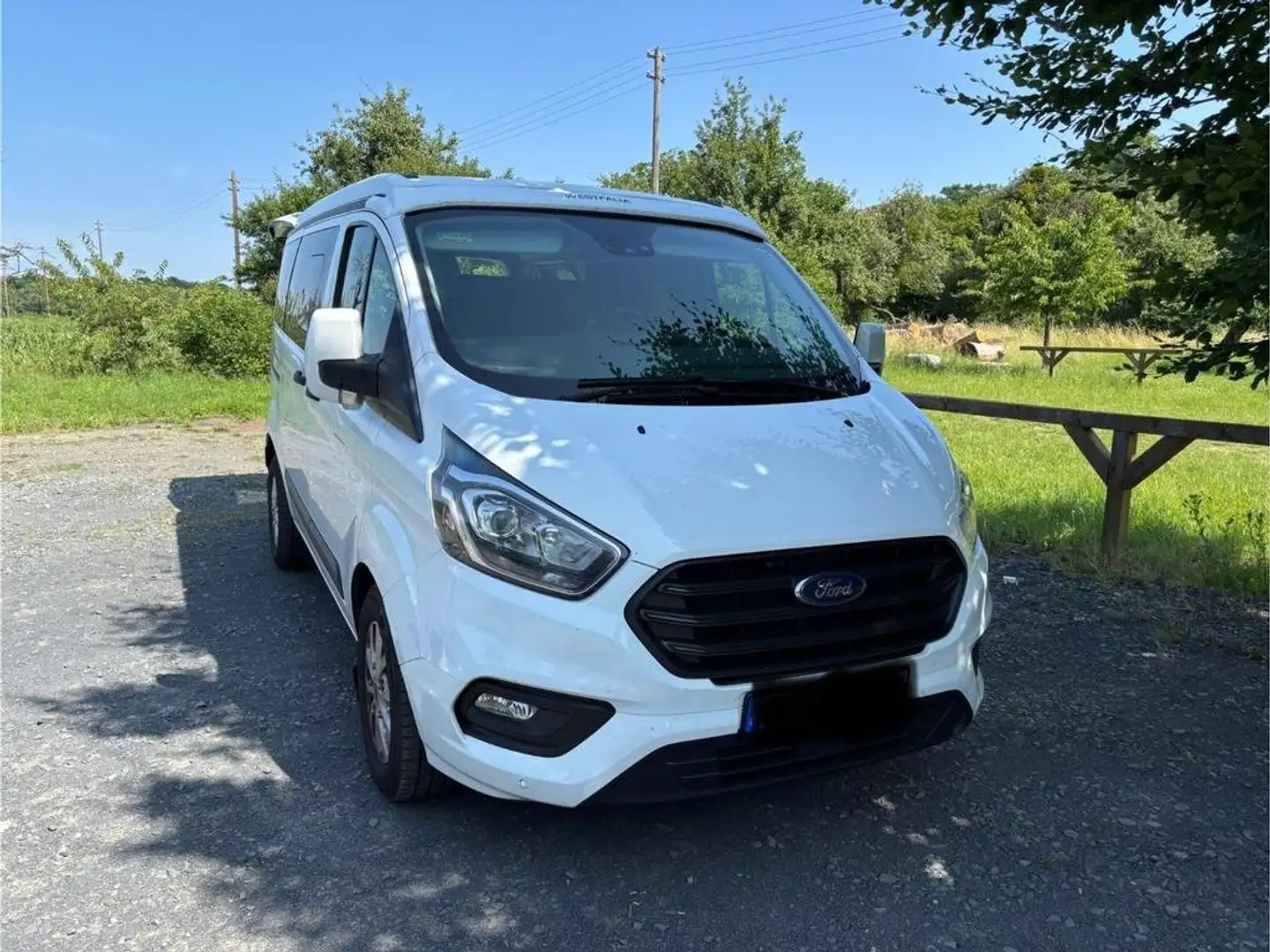 Ford Transit Custom Nugget Wit - 1