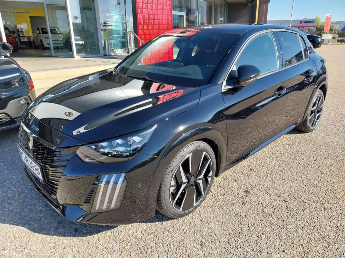 Peugeot 208 GT Hybrid 110 e-DCS6 Schwarz - 1