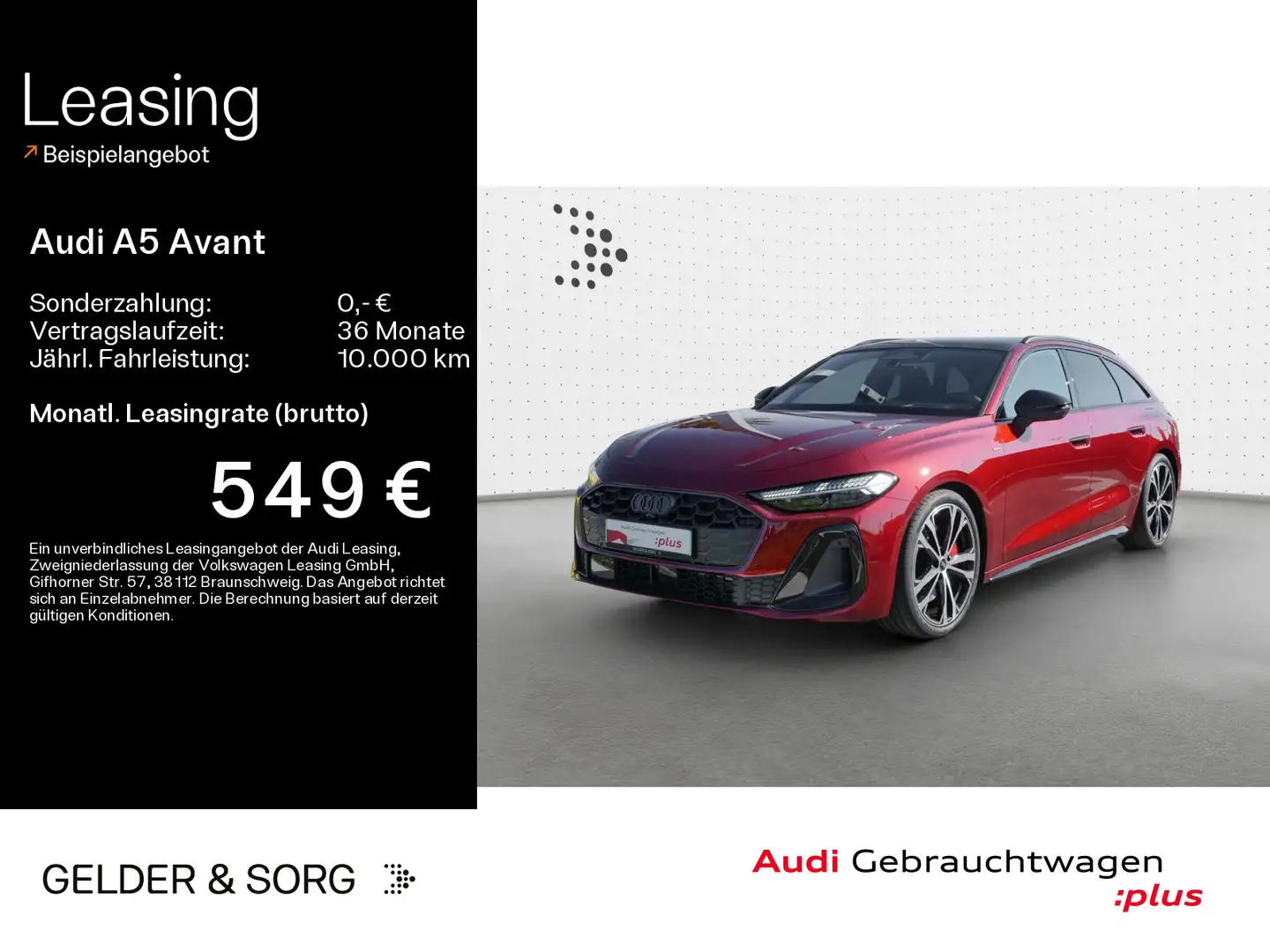 Audi A5 e-hybrid qu. 270kW S line TechPro*Pano Rot - 1