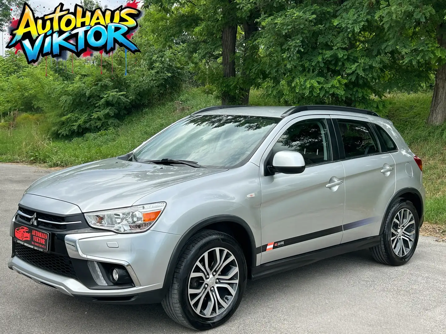 Mitsubishi ASX ASX 1,6 DI-D LP 4WD*12 Monate Garantie* Grijs - 1