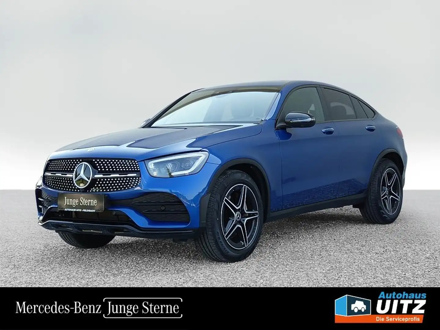 Mercedes-Benz GLC 200 d 4MATIC +AMG+AHK+SHD+MBUX+MBeam+Night Azul - 1