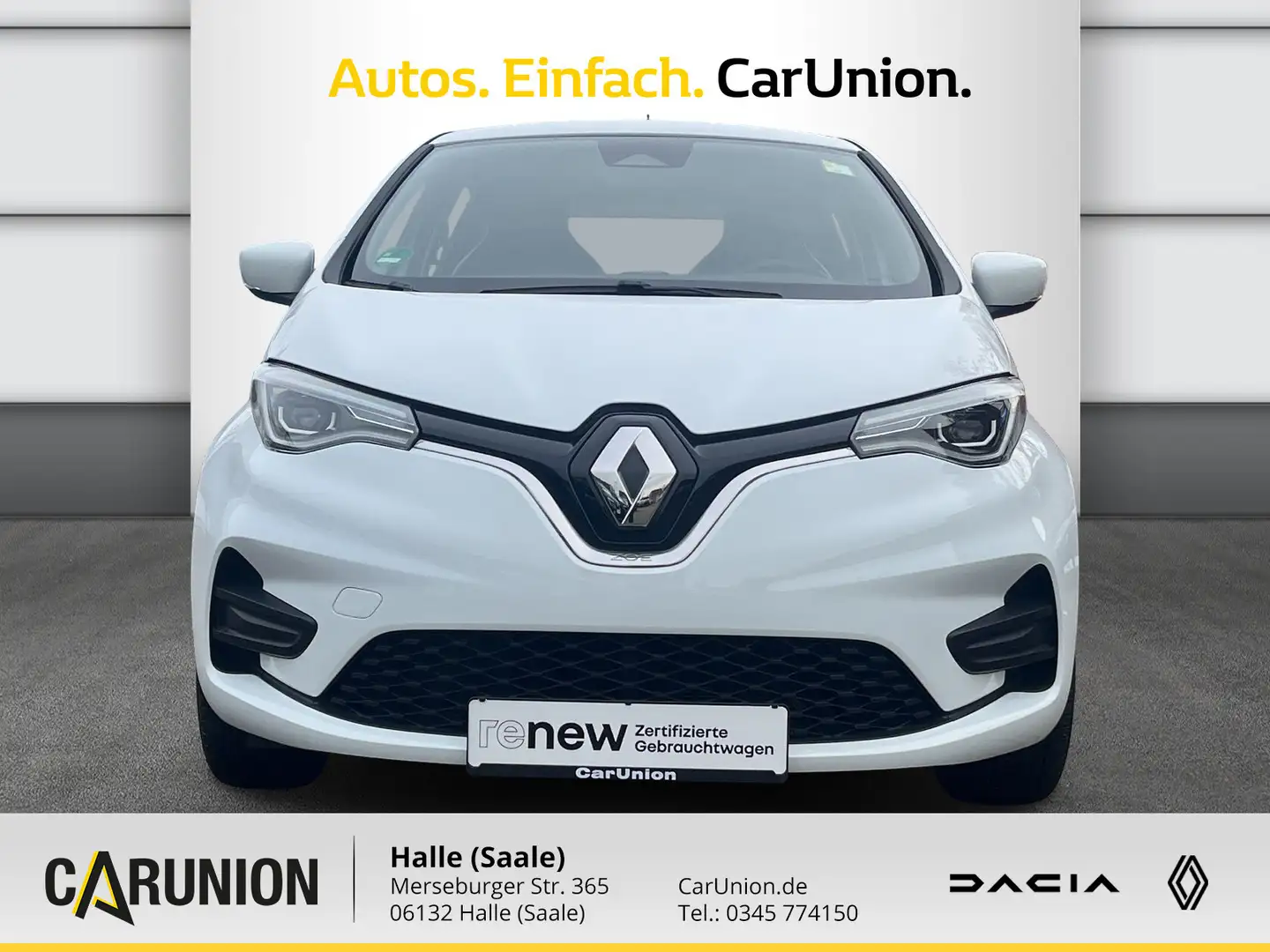 Renault ZOE Z.E. 50 EXPERIENCE inkl. Batterie Weiß - 2