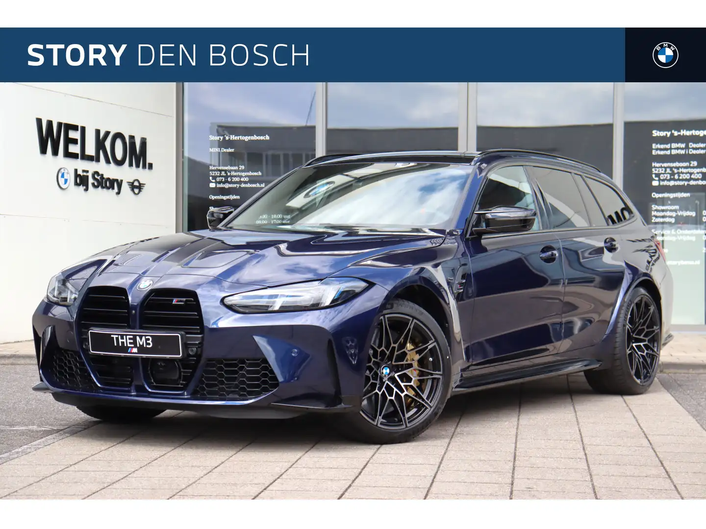 BMW M3 3 Serie Touring xDrive Competition / M Sportstoele Bleu - 1