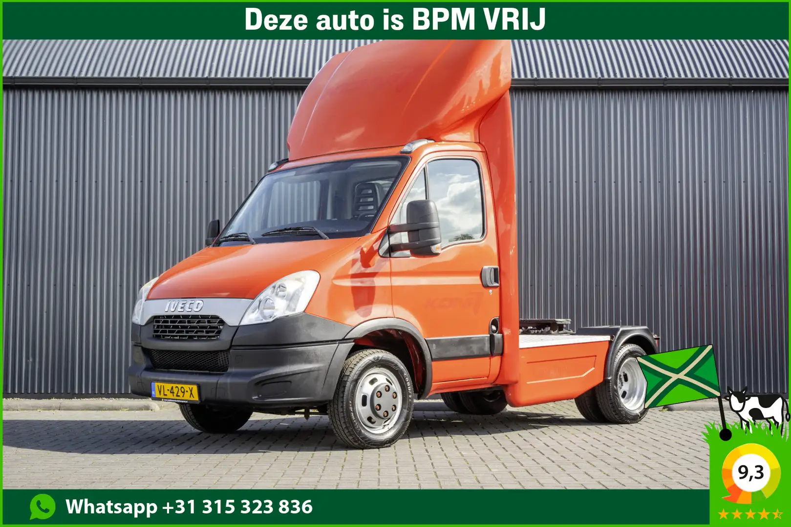 Iveco Daily **40C17 | Be-Trekker | Airco | 6.235 KG Opleggerge Rood - 1