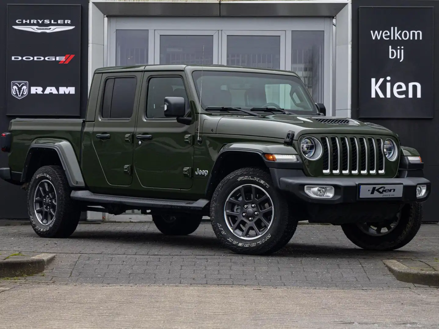 Jeep Gladiator 3.0 V6 Overland |  Optie 5 persoons grijs kenteken Grün - 1