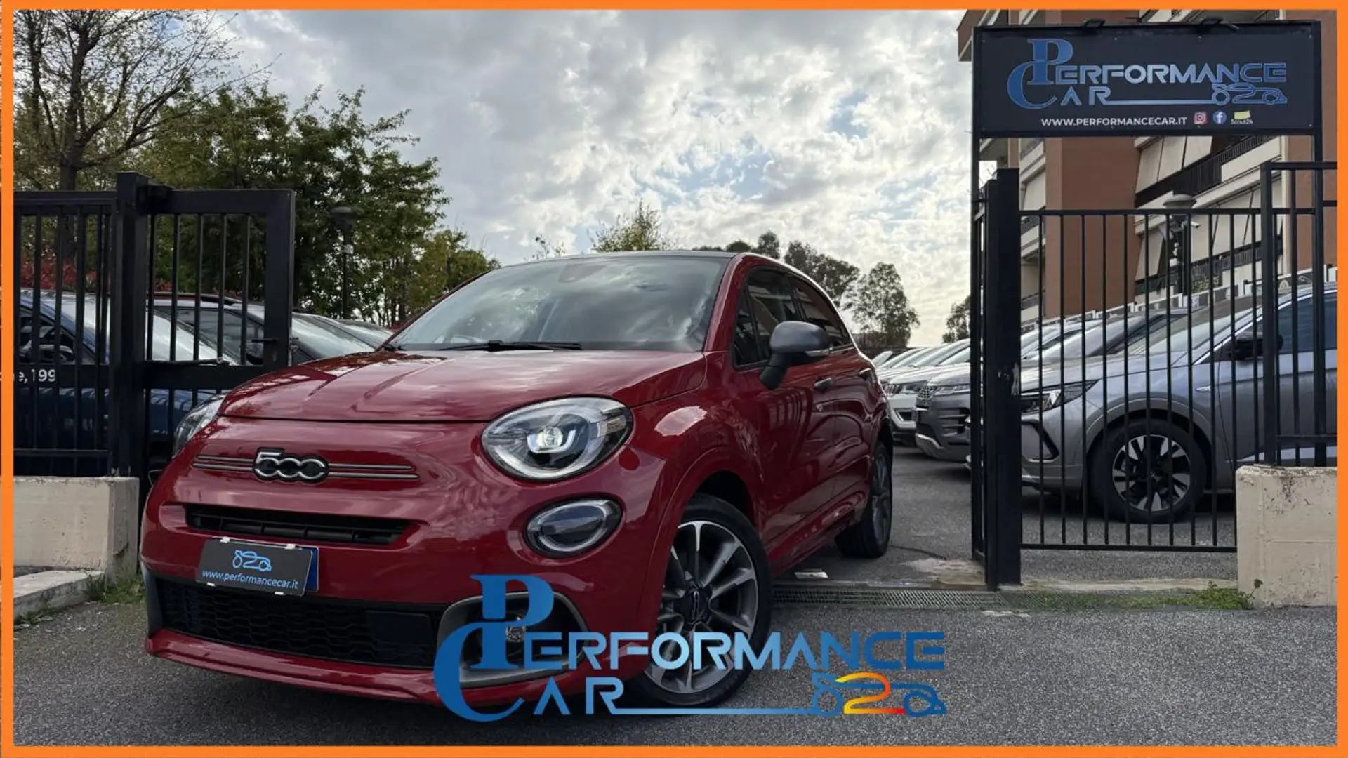 Fiat 500X 1.5 T4 HYBRID 130 CV DCT SPORT DOLCEVITA*CABRIO* Rosso - 1