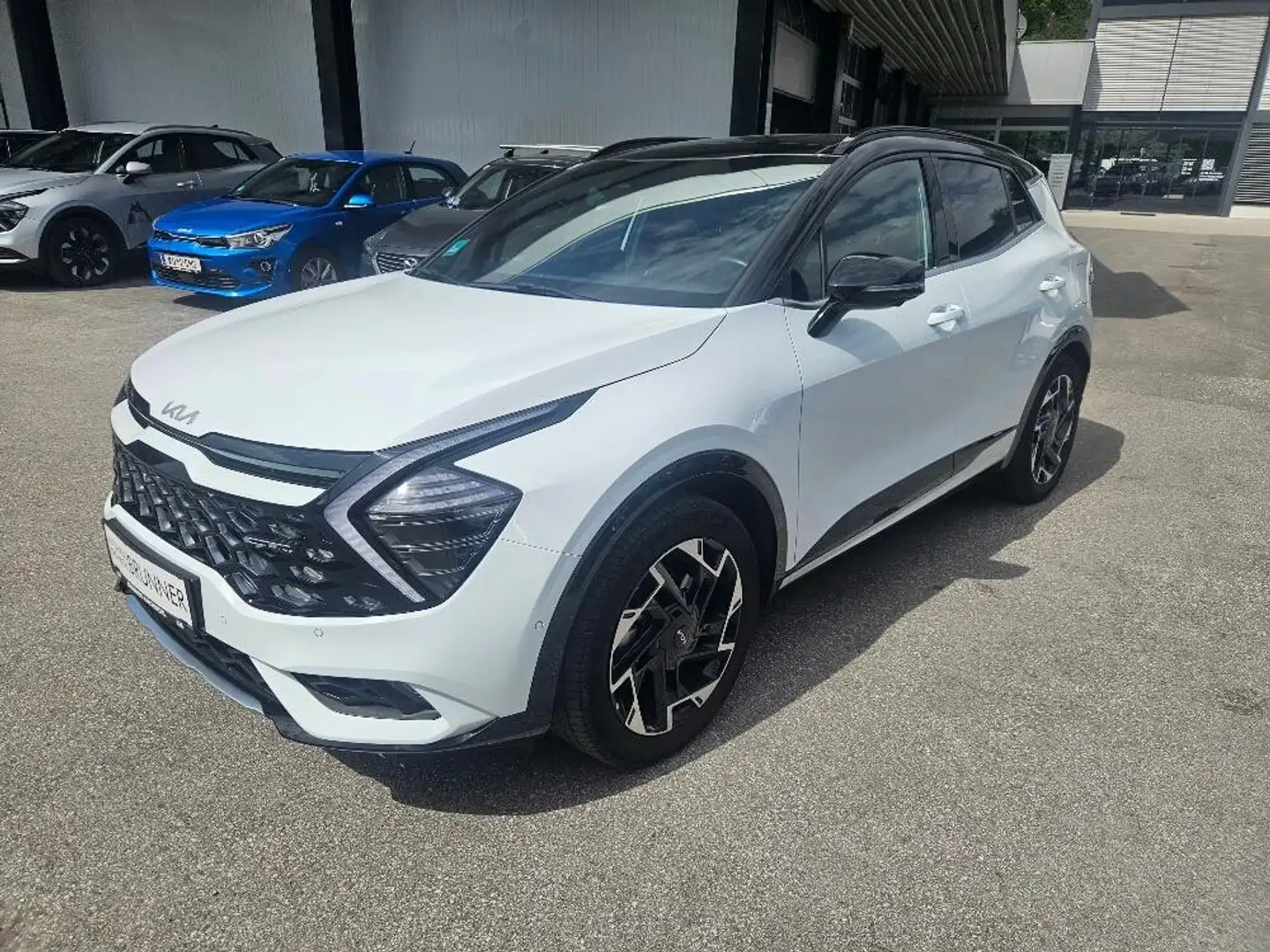 Kia Sportage 1,6 TGDI PHEV AWD GT-Line Aut. Weiß - 2