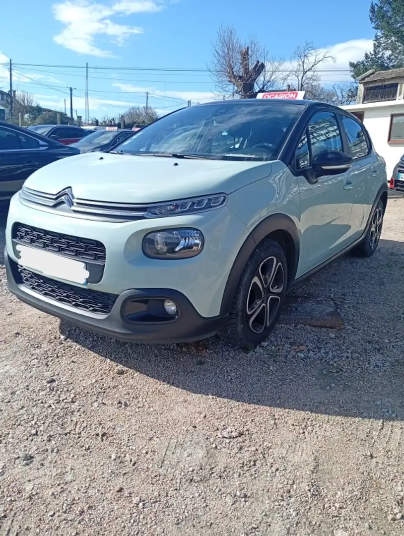 Citroen C3 1.2 PureTech S&S Elle 82 Verde - 2