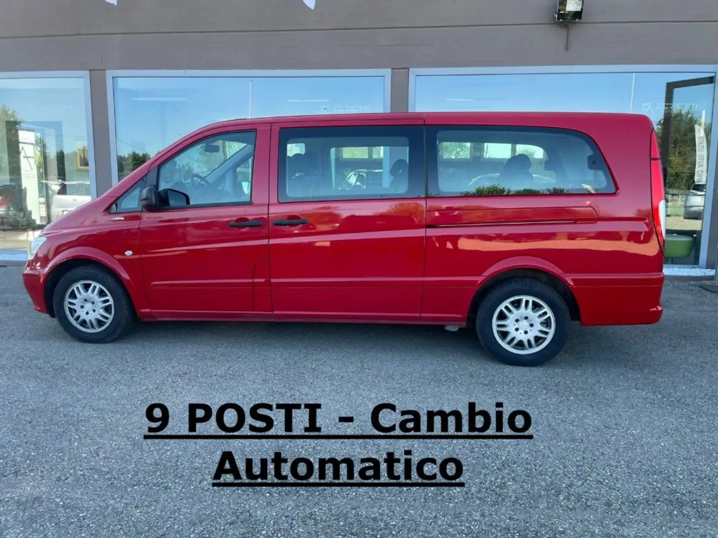 Mercedes-Benz Vito 2.2 116 CDI Kombi Shuttle Extralong Rouge - 1